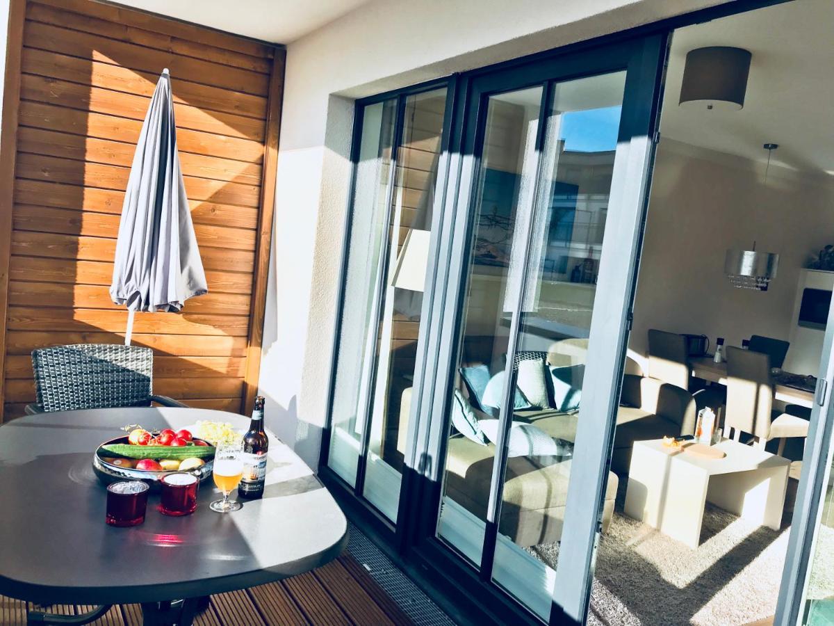 Sunny Suite 14 - Elegantes Hotelapartment Mit Grossartigem Pool-Wellnessbereich Direkt Am Meer In Ruhiger Lage - Perfekt Fuer Mensch Und Tier 보르게렌데레트비슈 외부 사진