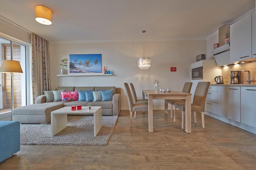 Sunny Suite 14 - Elegantes Hotelapartment Mit Grossartigem Pool-Wellnessbereich Direkt Am Meer In Ruhiger Lage - Perfekt Fuer Mensch Und Tier 보르게렌데레트비슈 외부 사진